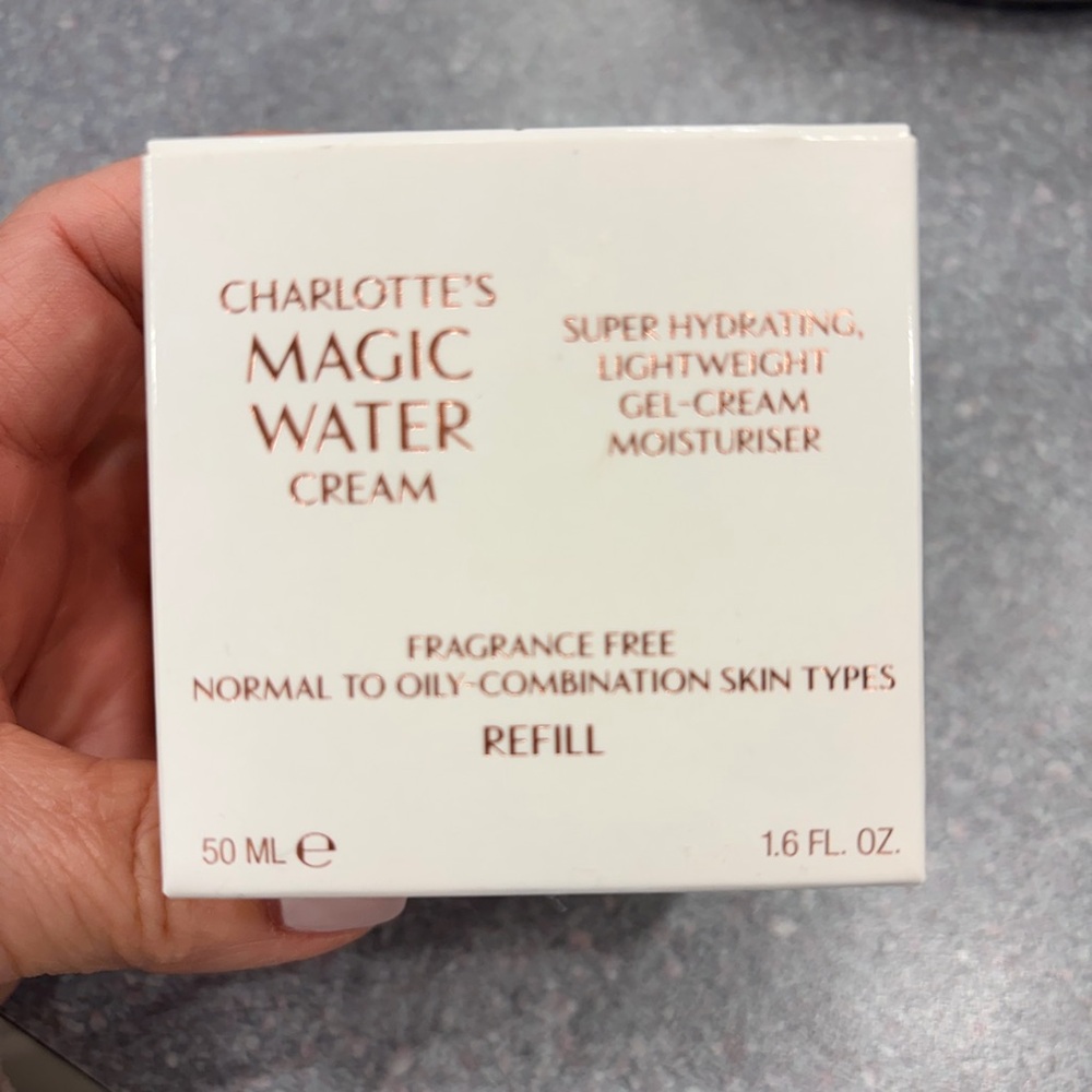 Charlotte Tilbury Magic Water Cream - White Packaging